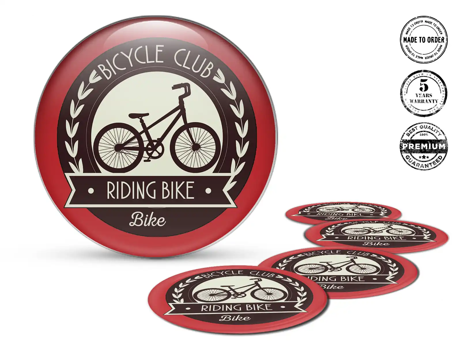 Gewölbte Emblem Ausgabe Racing Innovative Wave